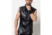 chemise-wetlook-noir-homme-chuck-catanzaro-made-in-france chemise-wetlook-noir-homme-chuck-catanzaro-made-in-france