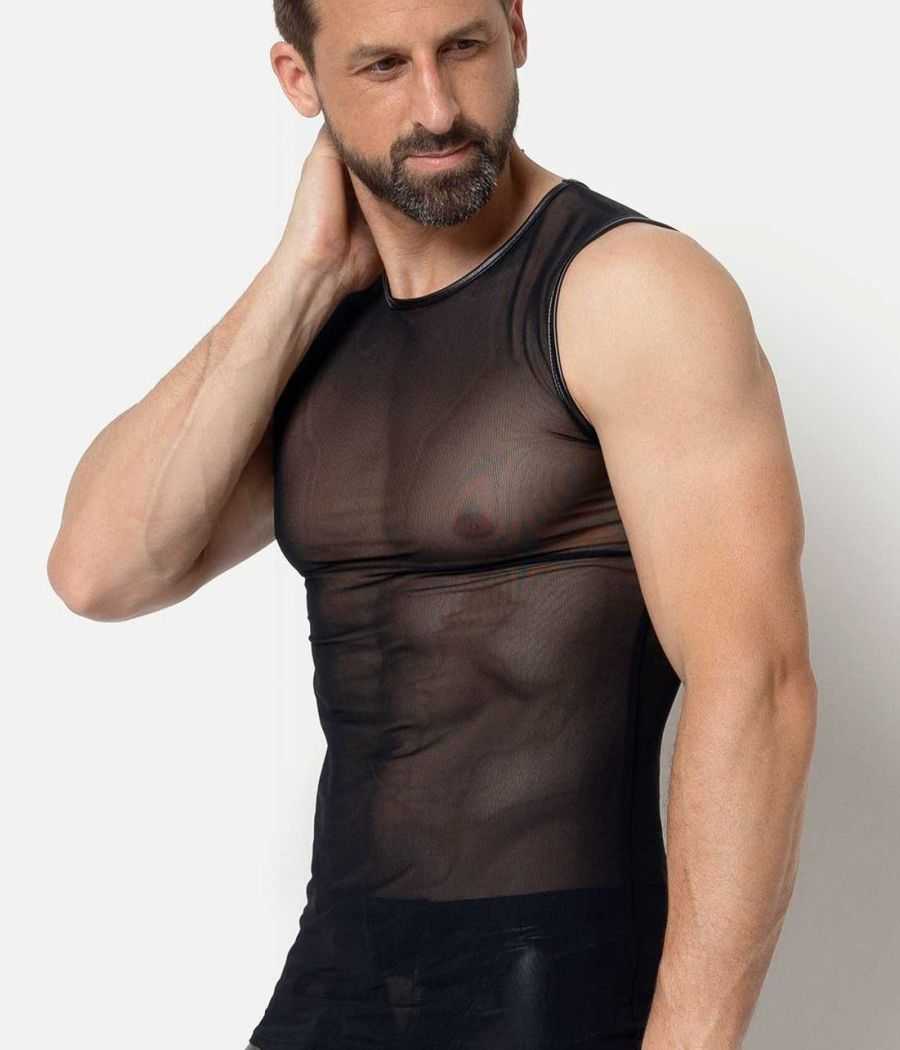 Débardeur homme noir Adrien Patrice Catanzaro PC301702H4 collection Homme Débardeur homme noir Adrien Patrice Catanzaro PC301702H4 collection Homme