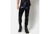 Pantalon homme noir en wetlook Joss Patrice Catanzaro 504503 collection Homme