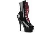 bottine-plateforme-vernie-noire-pleaser-kiss-1020-1-lacets-rouges