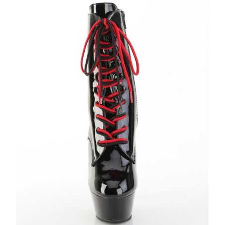 bottine-sexy-vernis-noir-lacets-rouges-interchangeables-pleaser