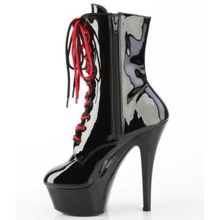 chaussure-pole-dance-noire-vernie-plateforme-talon-15cm