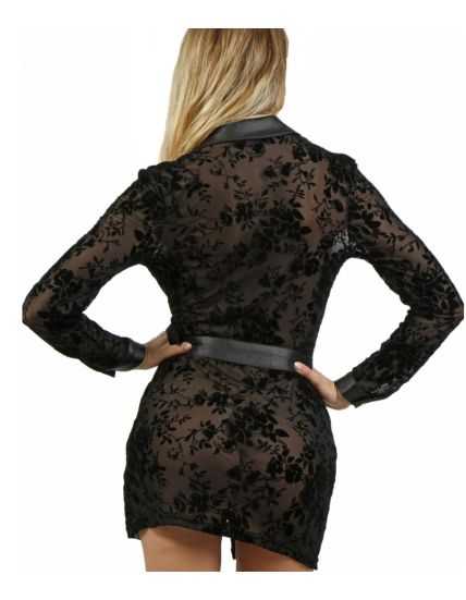 lobscure-clartae--robe-chemisier-noire-aa-fleurs-velours-lbdht