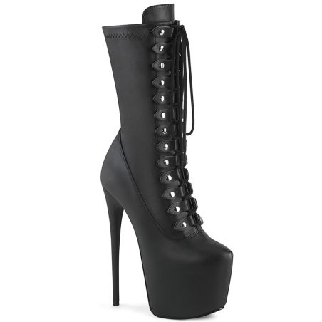Bottines rock à sangles boucles métalliques et plateforme JUBILANT-1048