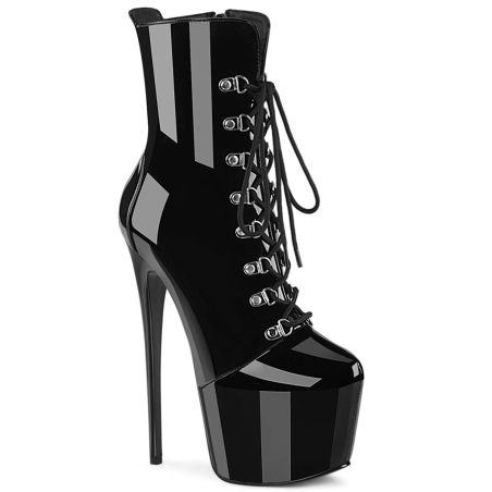 Bottines style ornemental à détails métalliques et plateforme JUBILANT-1014
