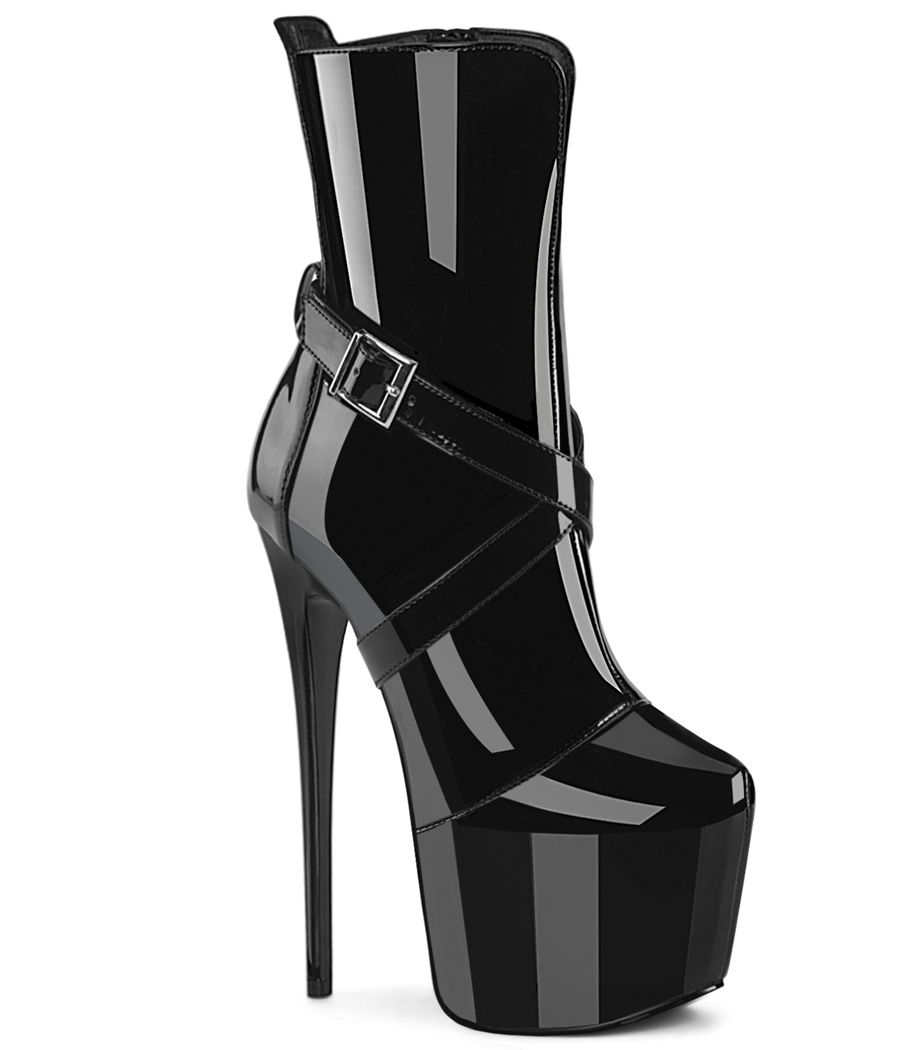 Bottines style modulable à sangles amovibles et plateforme JUBILANT-1011 Bottines style modulable à sangles amovibles et plateforme JUBILANT-1011