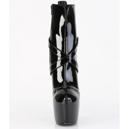 Bottines noir verni allure modulable à plateforme JUBILANT-1011