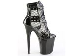 Bottines noir mat plateforme 20 cm strass grandes tailles FLAMINGO-1013RM LBDHT Bottines noir mat plateforme 20 cm strass grandes tailles FLAMINGO-1013RM LBDHT
