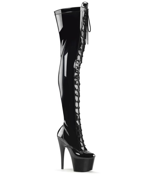 adore-3023-cuissardes-noir-verni-stretch-aa-lacets-lbdht