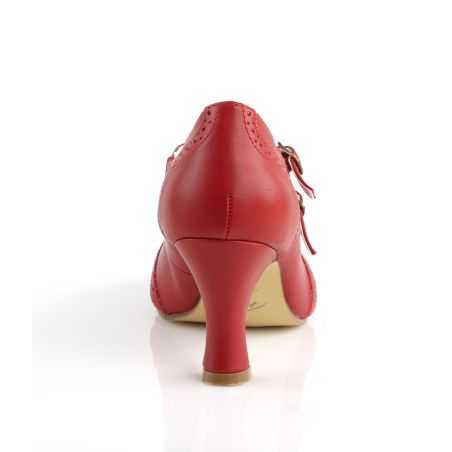 chaussures-brides-croisees-rouge-mat-retro-lbdht