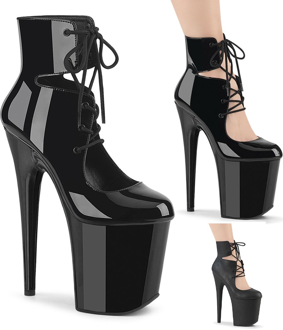 Escarpins open toe découpes plateforme Pleaser FLAMINGO 800-22