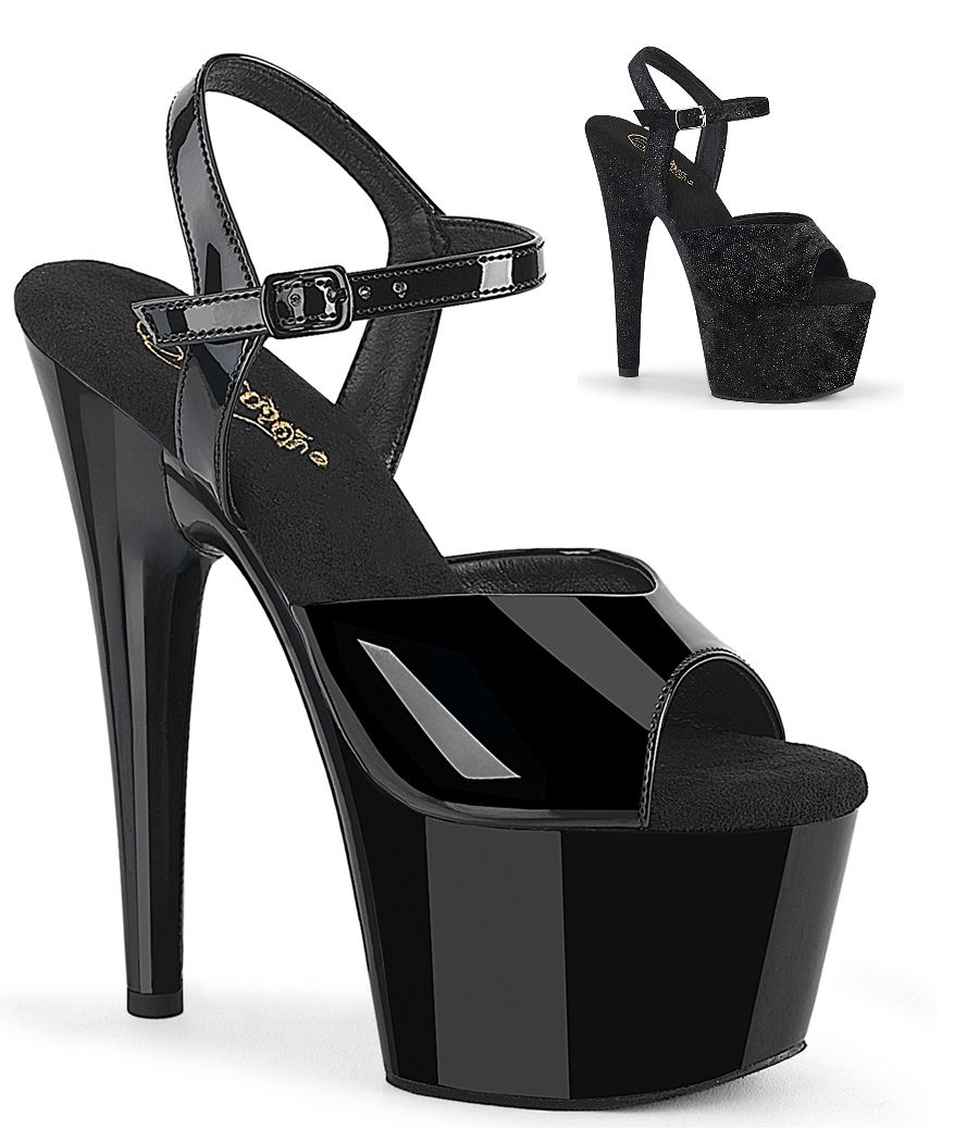 Sandales à plateforme Pleaser ADORE-709WR talon haut 18 cm Sandales à plateforme Pleaser ADORE-709WR talon haut 18 cm
