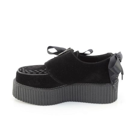 Creepers gothiques Demonia CREEPER-312 chaîne de cœurs
