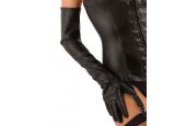 Gants opéra glamour Honour H1131 en matière aspect cuir Gants opéra glamour Honour H1131 en matière aspect cuir