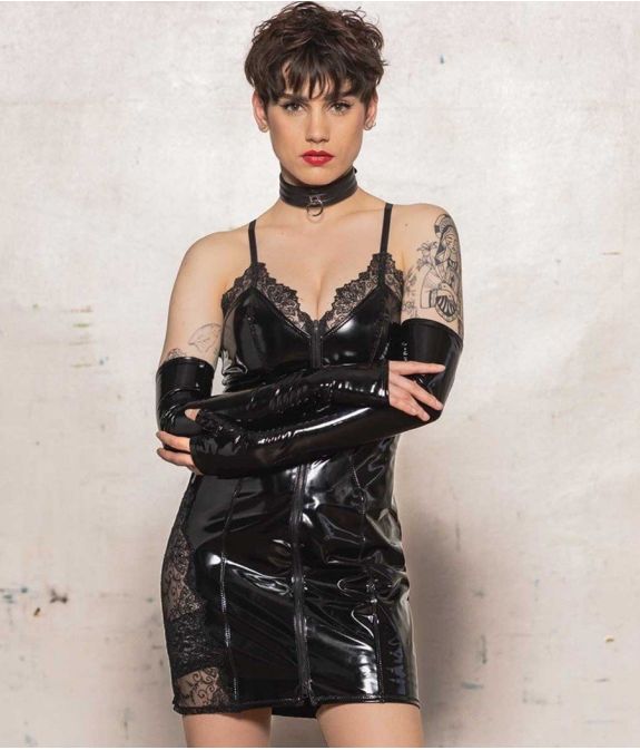 robe-vinyle-noire-catanzaro-brume-promotion-lbdht