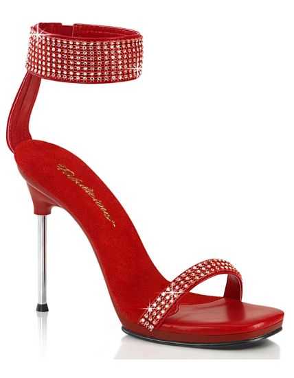 Sandales Bijoux CHIC-40 : Manchette Strassée et Talon Stiletto