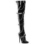 Cuissardes à Talon Aiguille : Stilettos et Latex sur Mesure